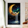(40*70cm)DIY Full Round Drill Diamond Painting-Moon Girl