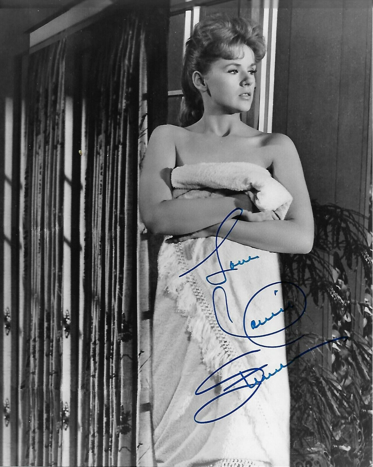 Connie Stevens Original Autographed 8X10 Photo Poster painting #35 signed at Hollywood Show