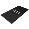 [US Local Warehouse] Wrestling Mat 10ft X 5ft Jiu Jitsu Mats Judo Mat with 3cm Thickness for PE Training Yoga BJJ MMA Grappling Boxing Martial Art (Black)