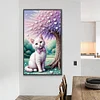 (40*70cm)DIY Full Round Drill Diamond Painting-Cat