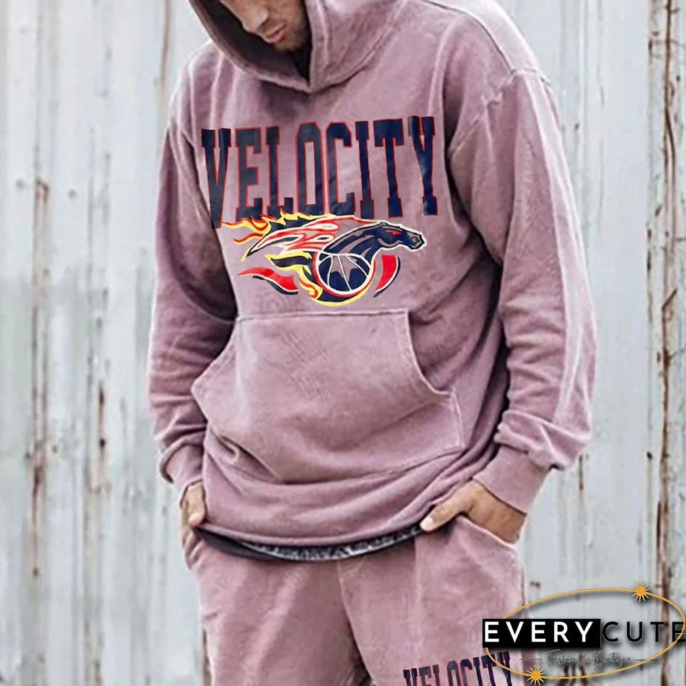 Retro Men's Velocity Hoodie