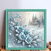 Winter Scenery-11CT Stamped Cross Stitch 40*40cm/15.75*15.75in