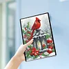 Diamond Painting Snow Cardinal Diary Book 50 Pages for Adults Kids