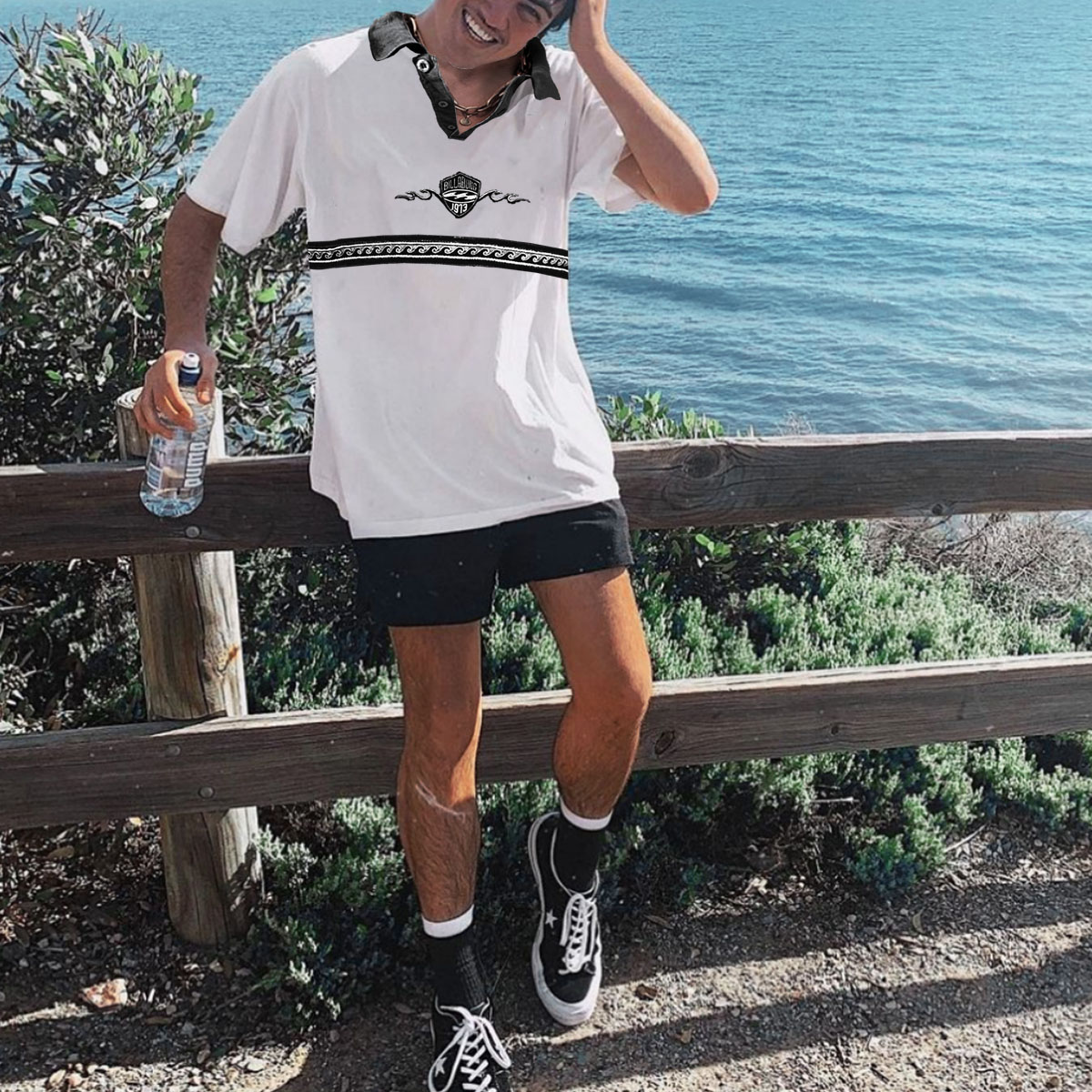 Unisex Vintage Billabong Holiday Surf Polo