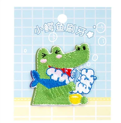 Crocodile Series Embroidery Stickers