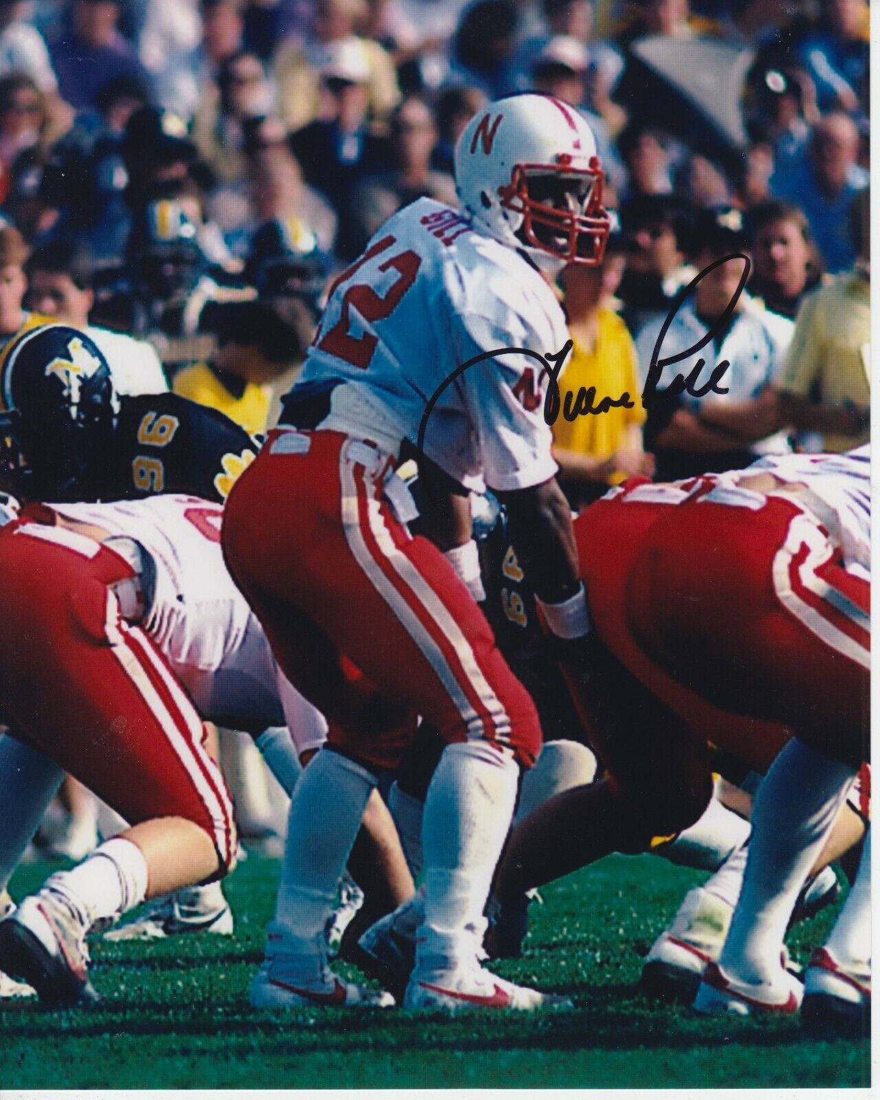 Turner Gill #5 8x10 Signed Photo Poster painting w/ COA Nebraska Cornhuskers -