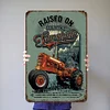 Tractor - Metal Tin Signs(8*12Inch/12*16Inch) - Garage&Transport