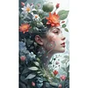 (40*70cm)Girl - Full Square Drill Diamond Painting