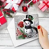 6Pcs Diamond Painting Christmas Greeting Cards Congratulations Cards & Gifts