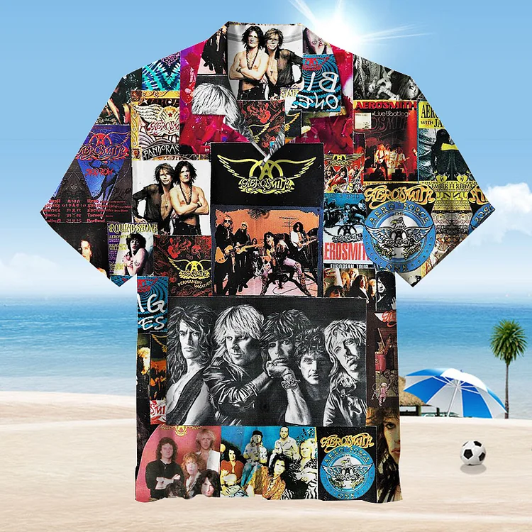 Aerosmith|Unisex Hawaiian Shirt