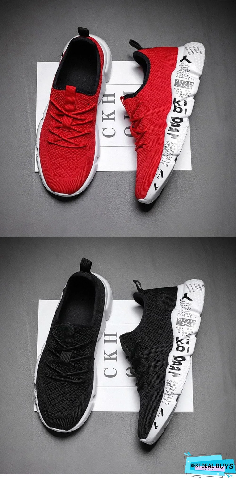 Men Casual High Quality Fashion Style Shoes Comfortable Mesh Outdoor Walking Jogging Sneakers