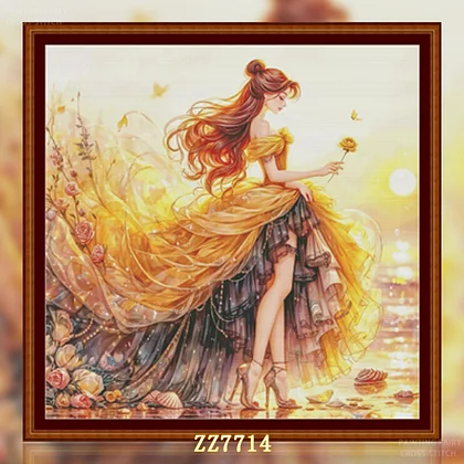 ZZ6091-Princess Taiping]_ 250.71_ Painting Fairy Cross