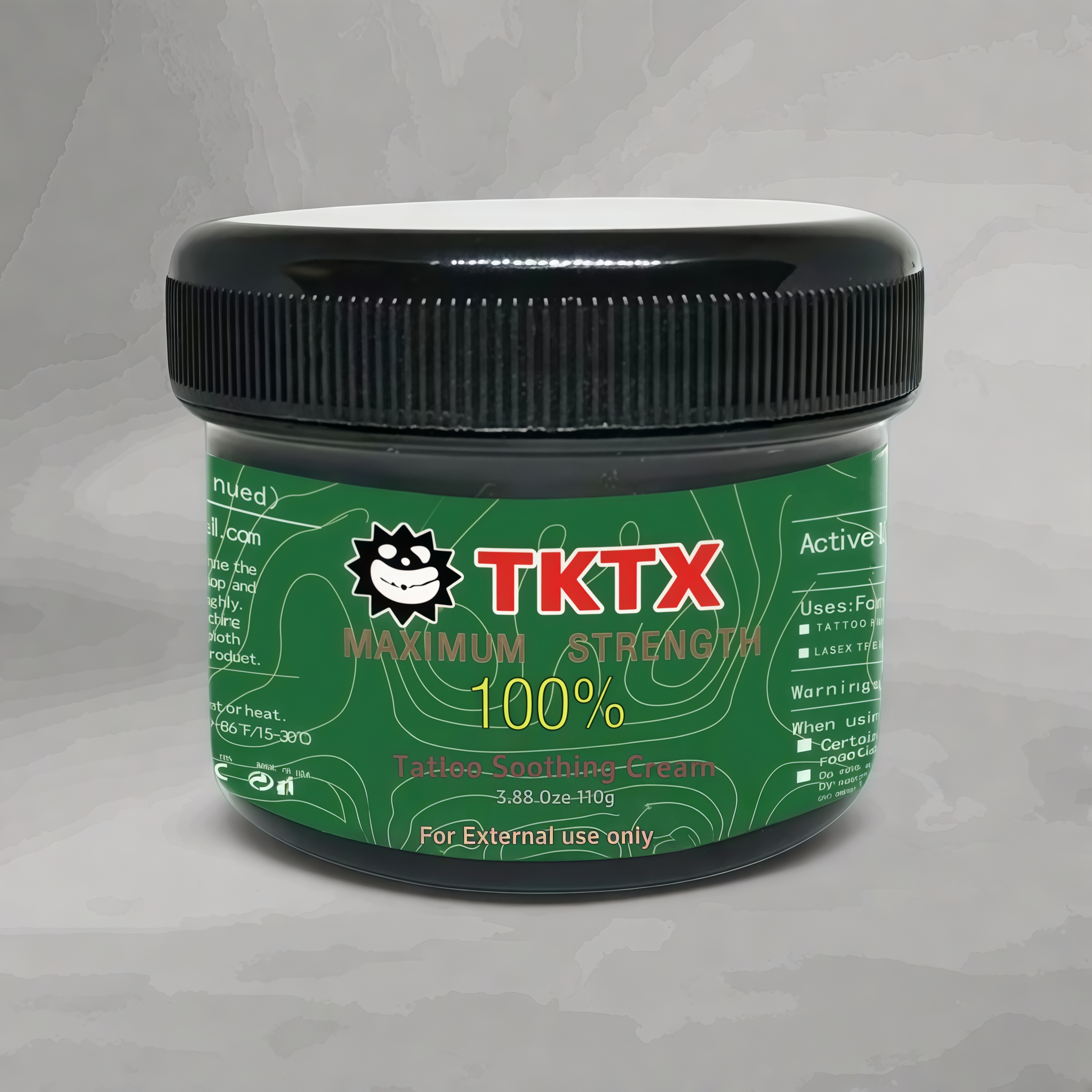 TKTX Tattoo Soothing Cream - 110g Value Tub, For Multiple Sessionstattoo numbing cream