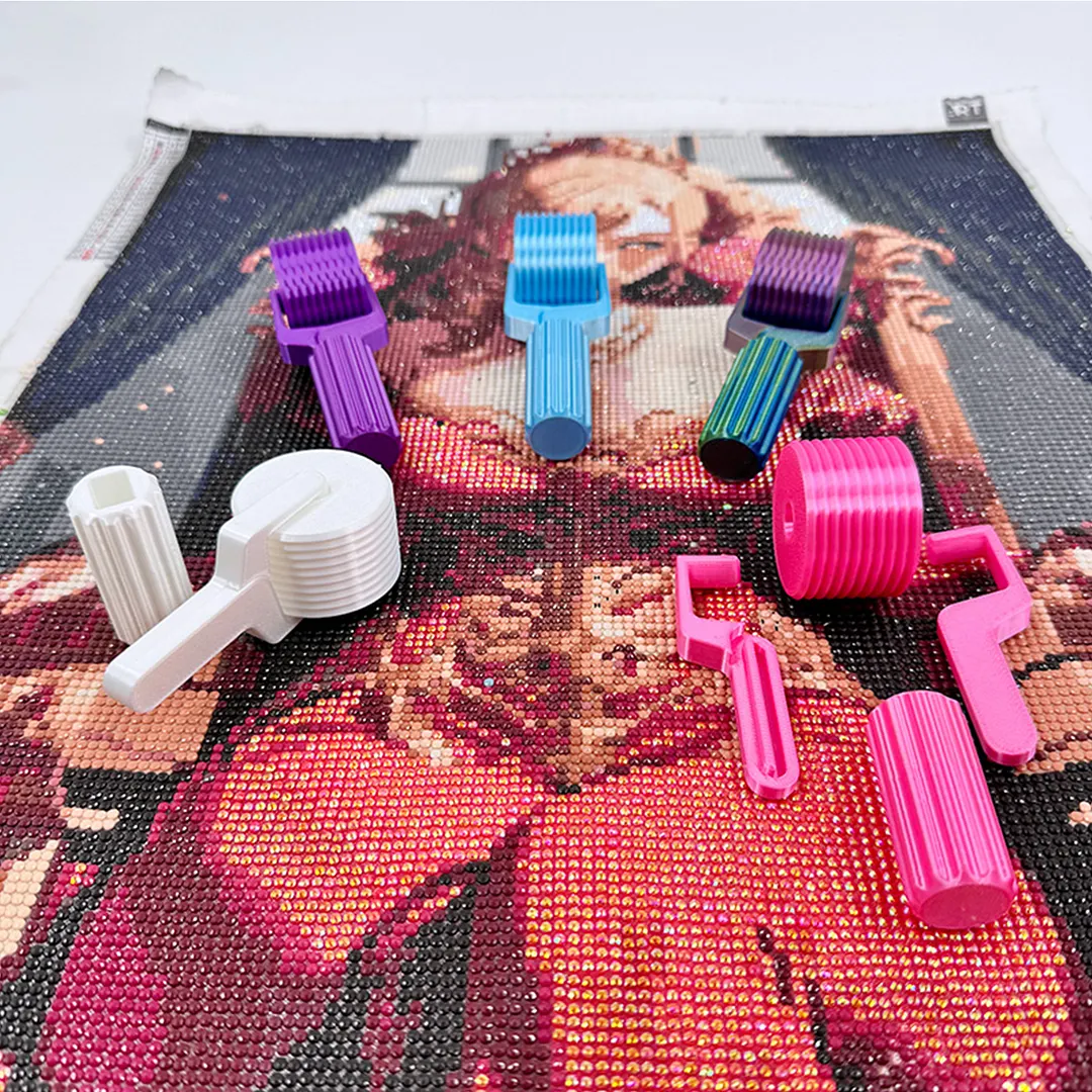 for colorful Diamond Painting Roller Detachable Drill Presser Art Accessory