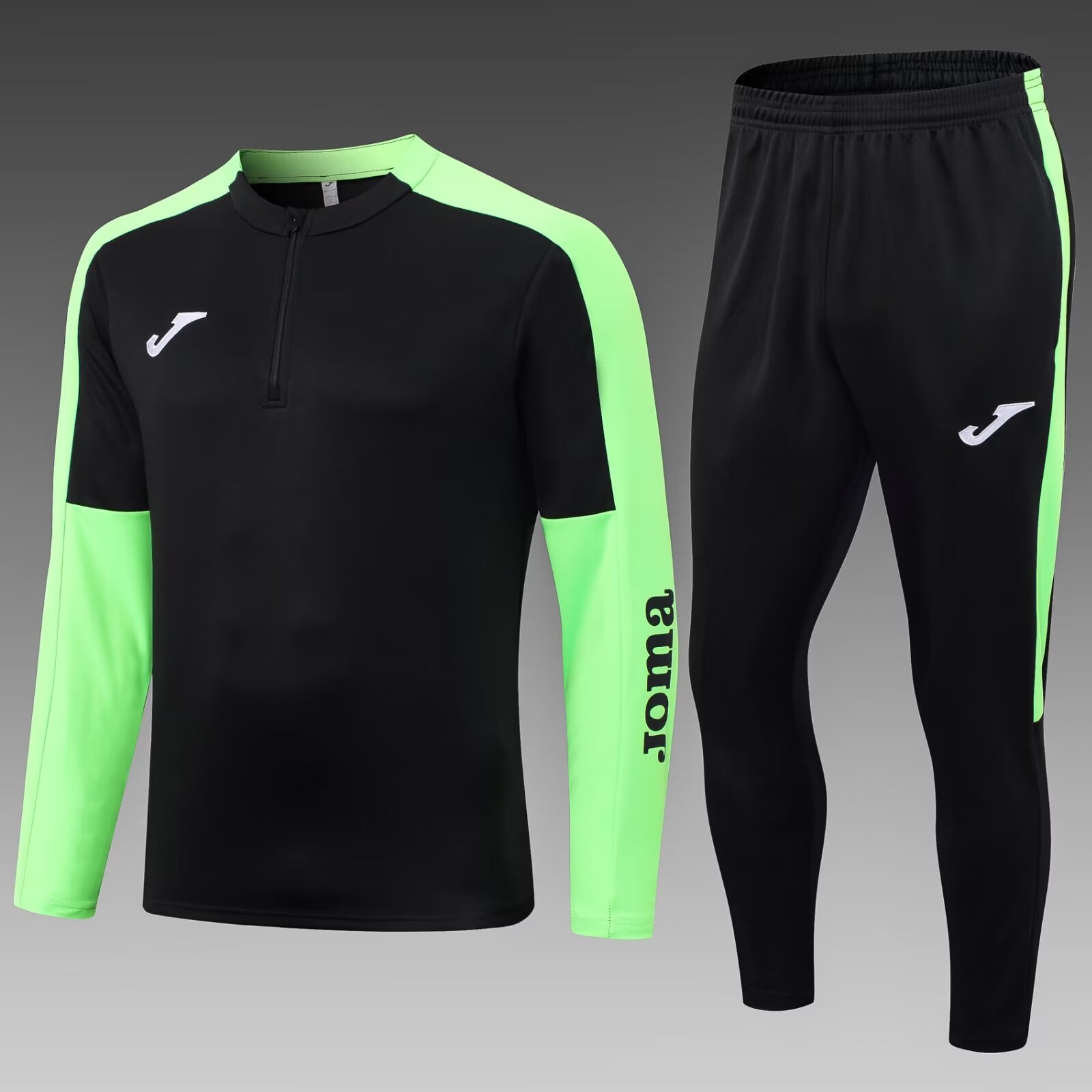 JOMA3# Models Half-Pull Black Uncrowned Sportswear