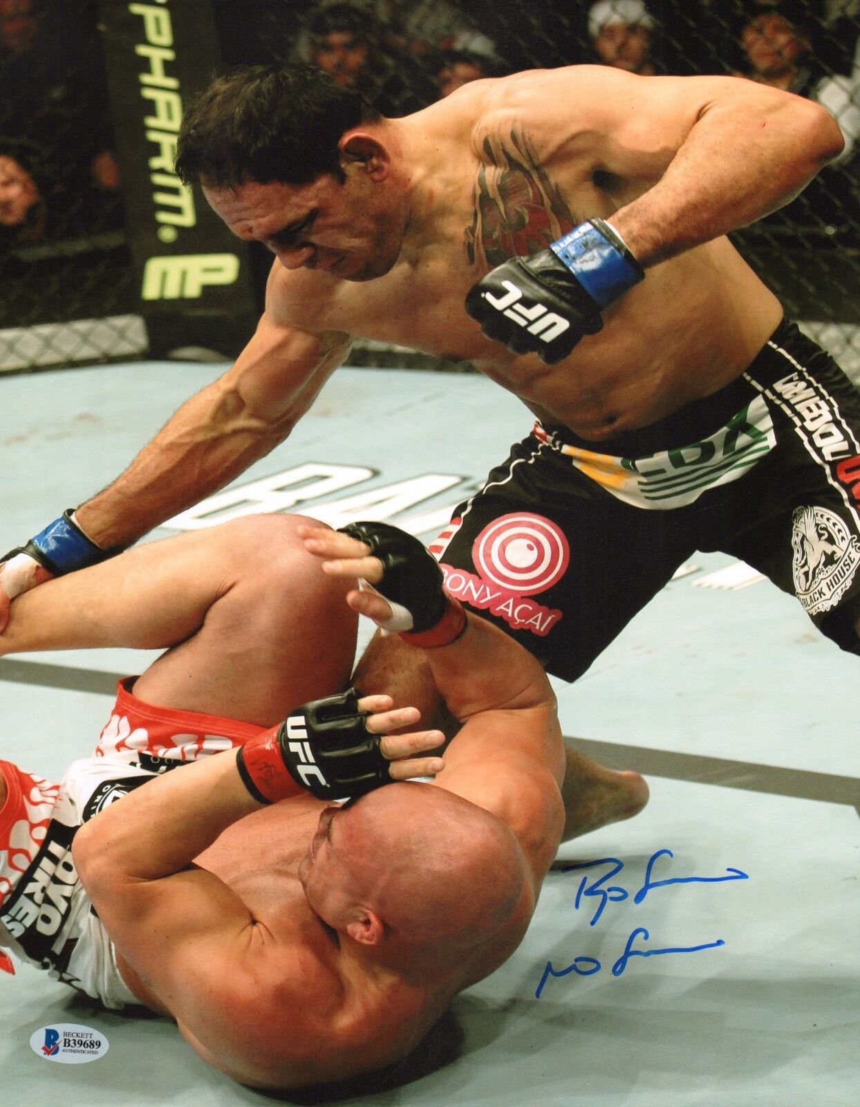 Antonio Rogerio Nogueira Signed 11x14 Photo Poster painting BAS COA UFC 140 Picture Autograph 1