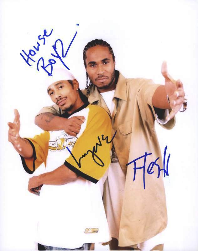 Bone Thugs N Harmony Flesh Layzie signed rap 8x10 Photo Poster painting W/Cert Autograph (A0351)