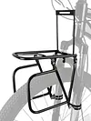 MTB Road Bike Front Pannier Rack Load Bearing 15kg Cycling Bicycle Cargo Racks