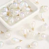 Flashing Shimmer Waterdrop Acrylic Pendants DIY Jewelry Beads