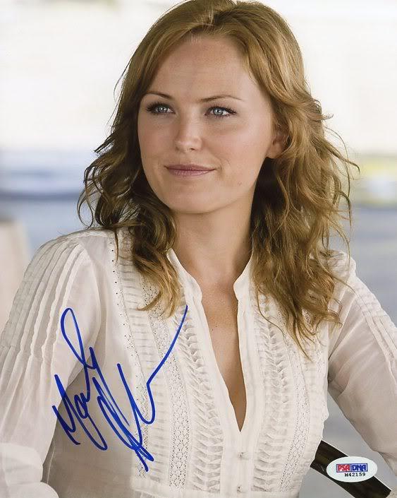 Malin Akerman Couples Retreat Signed Authentic 8X10 Photo Poster painting PSA/DNA #M42159