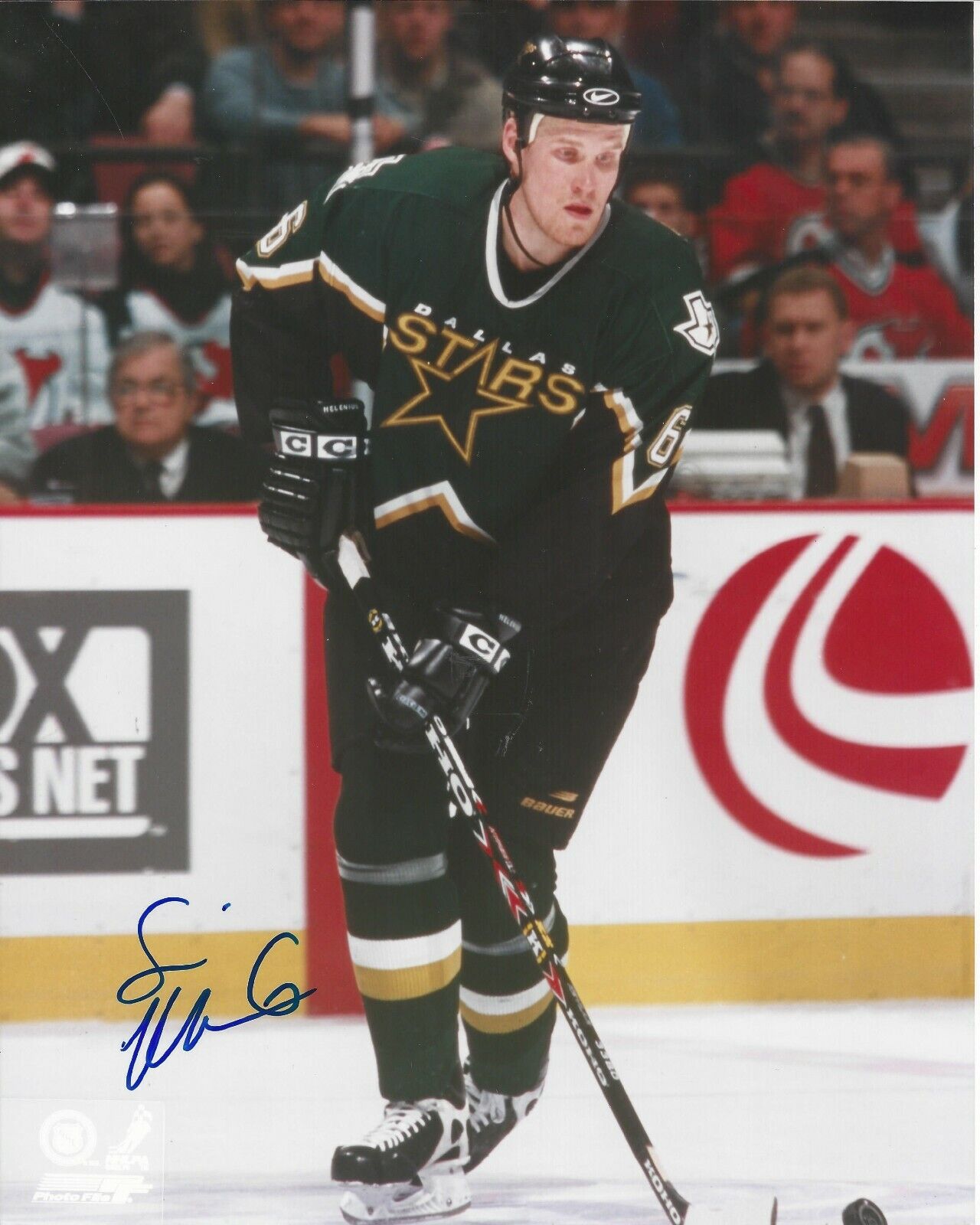 Sami Helenius Autographed 8x10 Dallas StarsB153