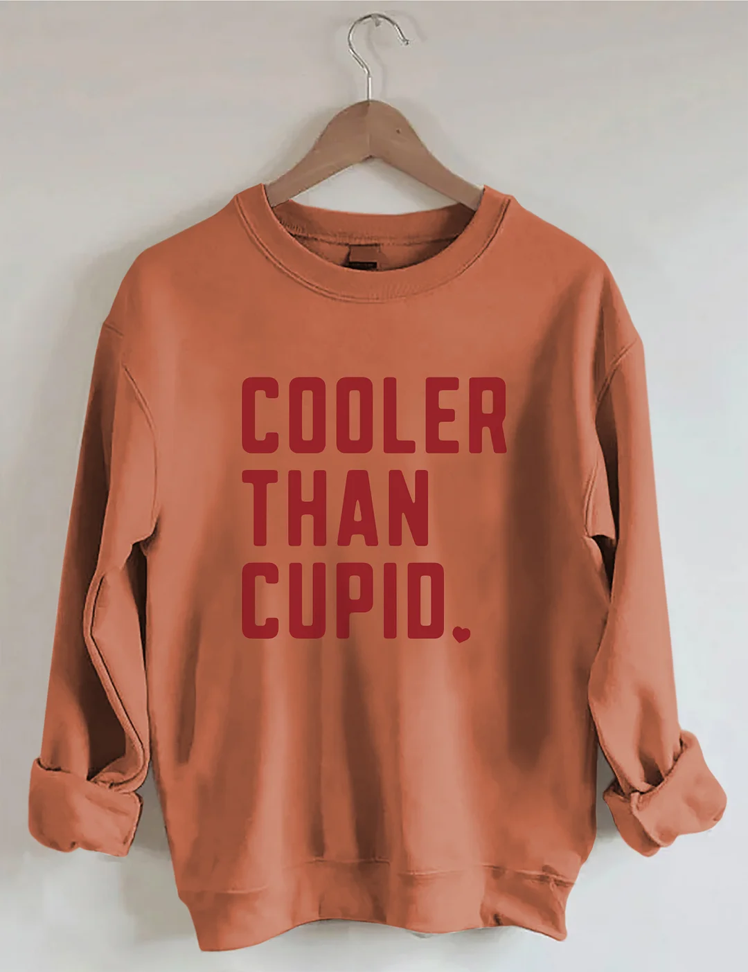 Cooler Than Cupid Valentine's Day Sweatshirt