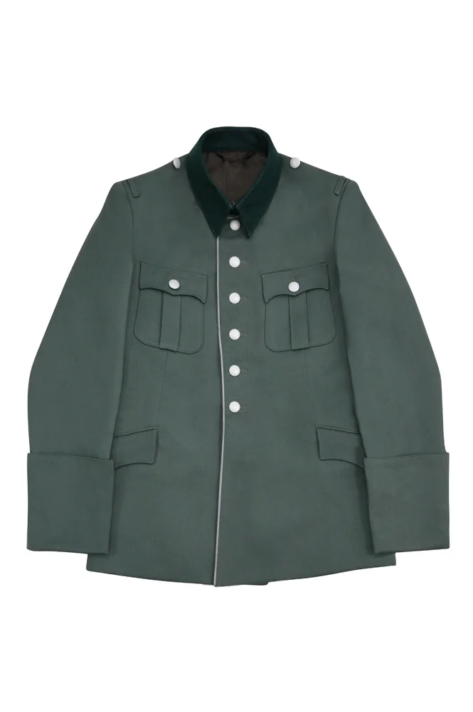   Wehrmacht German M1928 General Officer Gabardine Piped Service Tunic Jacket I German-Uniform