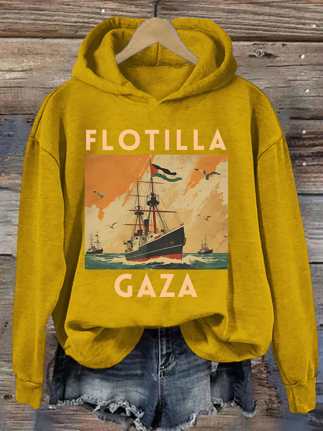 Flotilla Gaza Hoodie