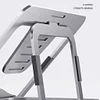 Tablet Computer Stand Desktop Portable Double-Layer Foldable Suitable For Ipad Stand Aluminum Alloy Tablet Stand