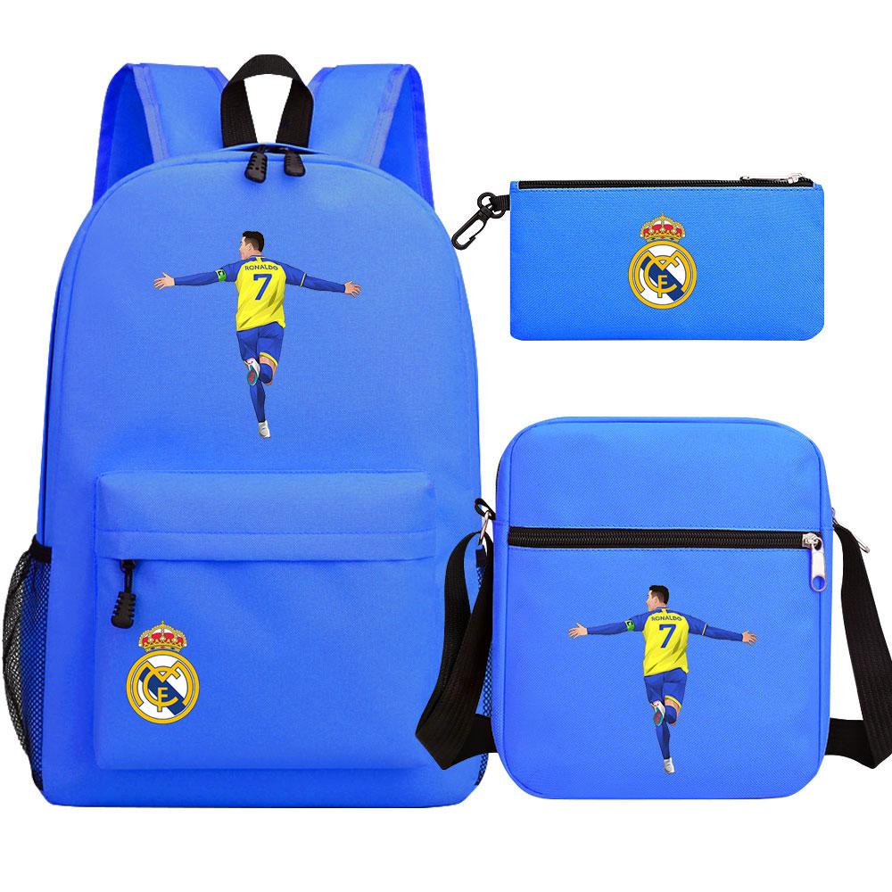 Mayoulove Cristiano Ronaldo Backpack Lightweight Design Perfect for School and Outdoor Activities-Mayoulove