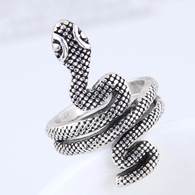 Yiwu Jewelry Fashion Snake Retro Simple Ring