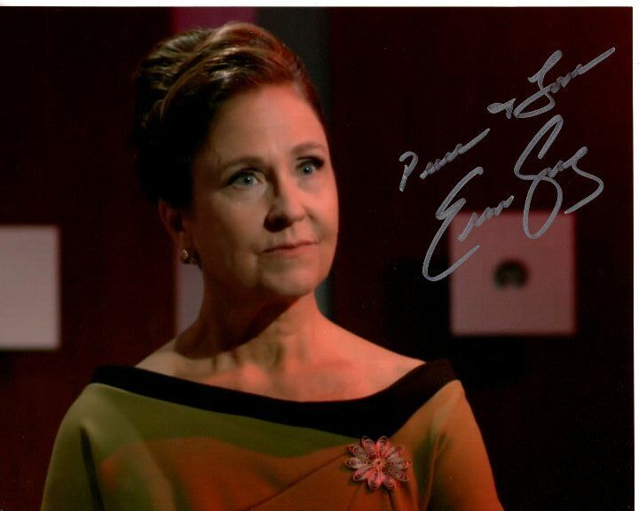 ERIN GRAY signed autographed STAR TREK CONTINUES COMMANDER GRAY 8x10 Photo Poster painting