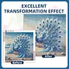 Diamond Painting -DIY Round Drill Peacock(40x40cm)