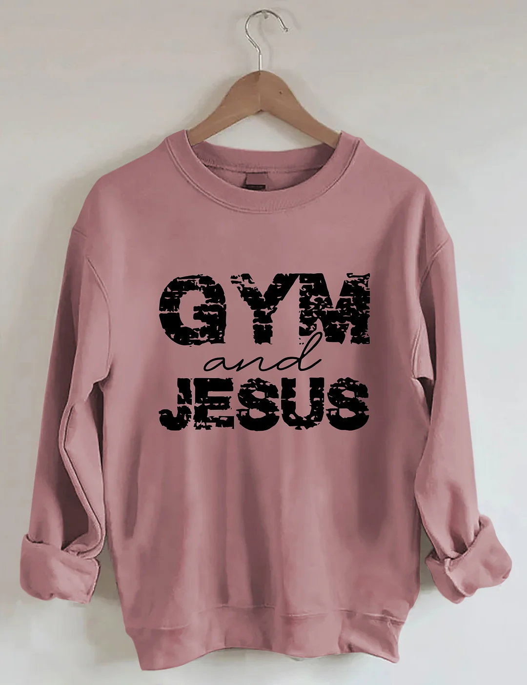 Gym And Jesus Sweatshirt