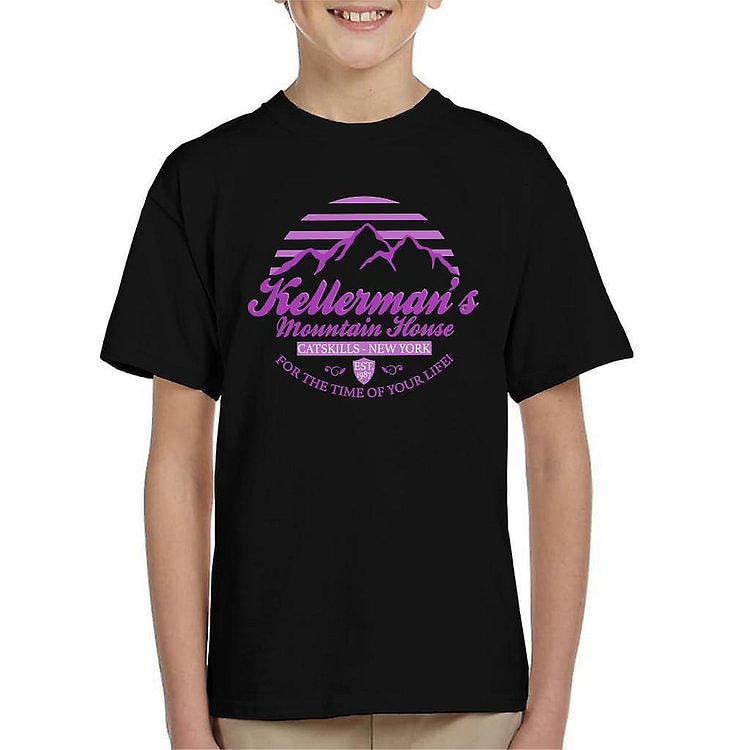 Dirty Dancing Kellermans Mountain House Kid's T-Shirt