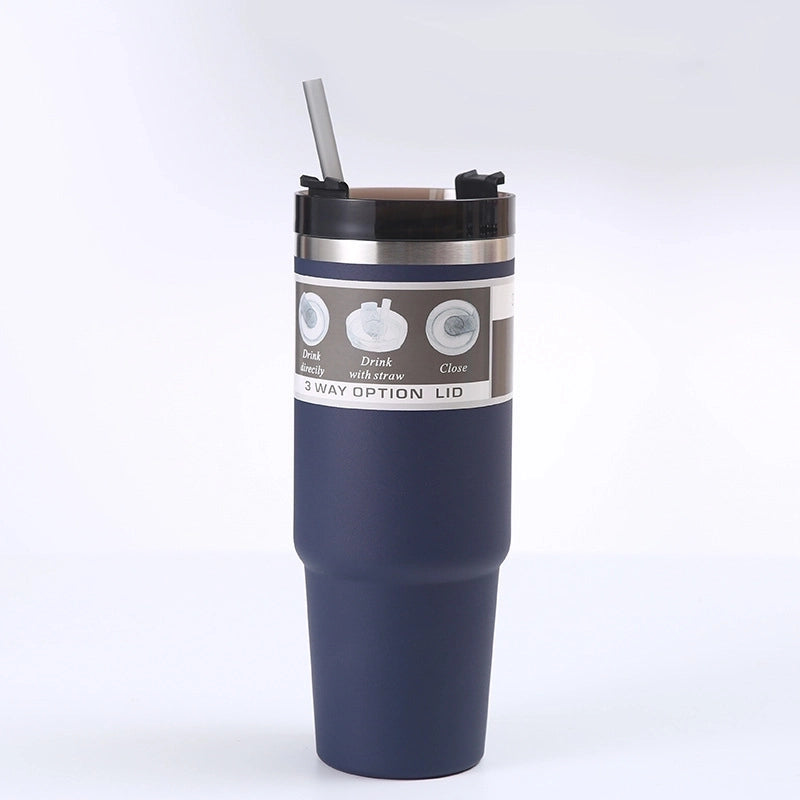 Casual Vacation Multicolor Stainless Steel Water Bottles 1 Piece