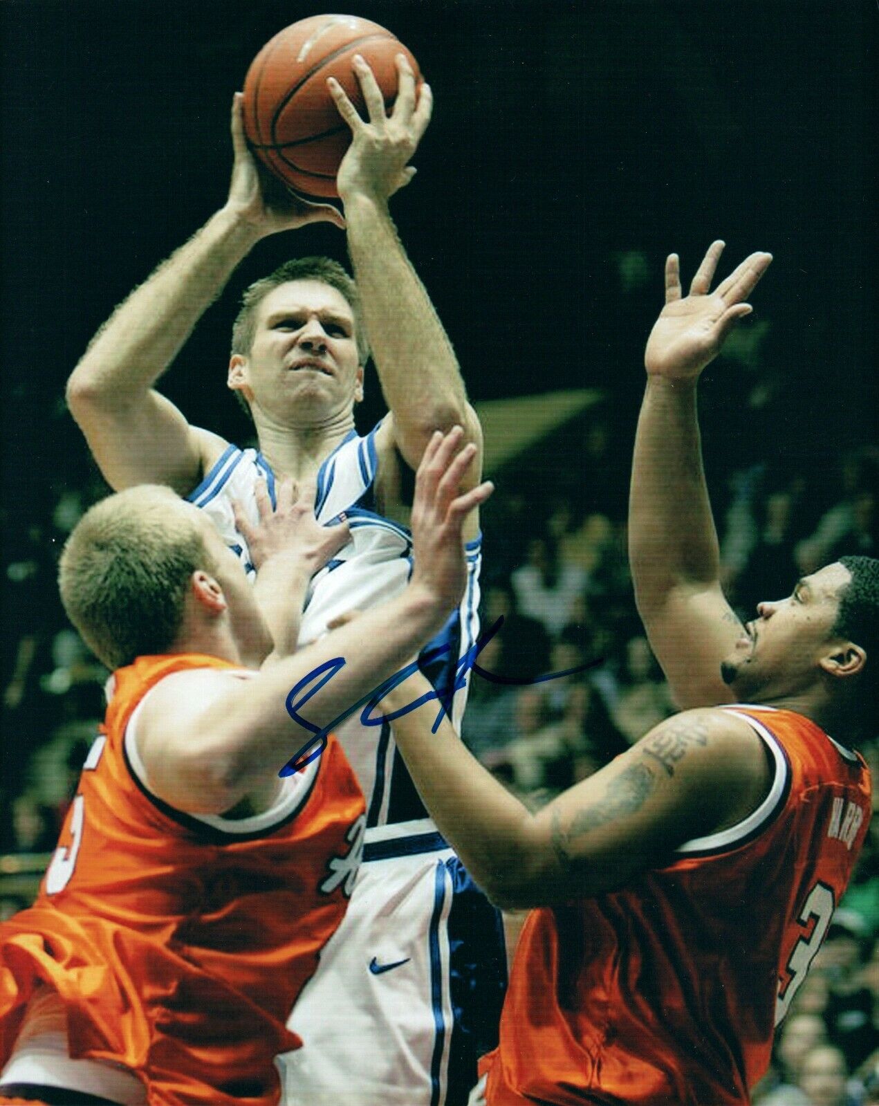 Shavlik Randolph NCAA College Duke Hand Signed Autograph 8x10 Photo Poster painting