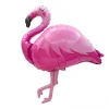 20PCS Summer Vibes Flamingo Coconut Tree Palm Leaf Aluminum Film Party Decoration Balloons 