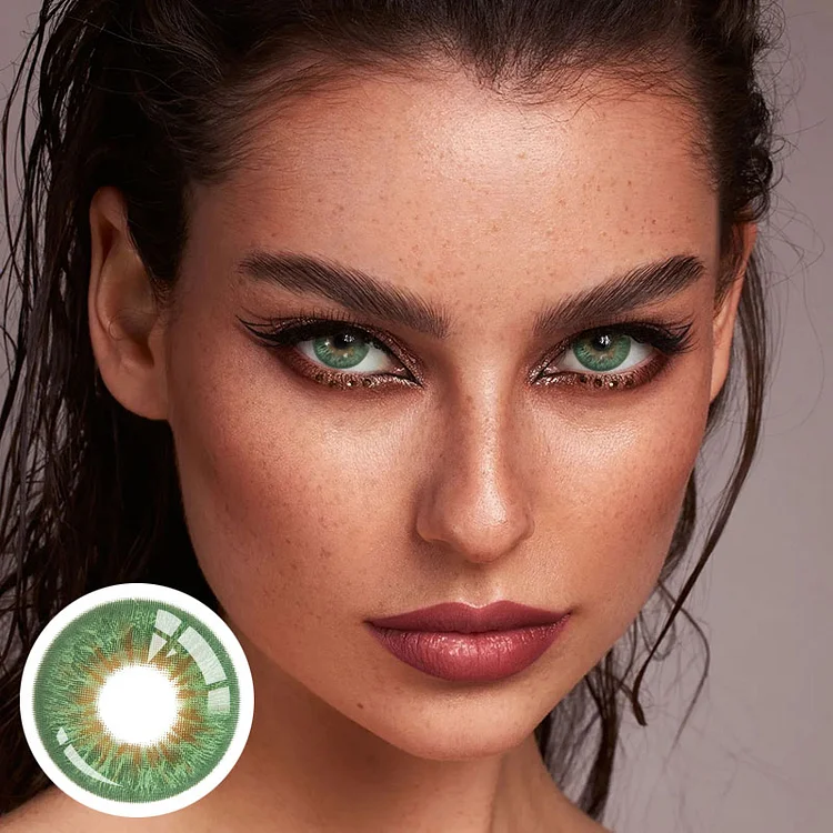 Wildness Green Colored Contact Lenses