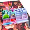 Diamond Painting Tool Rack with Built-in Funnel & Multi-Compartment Storage Pen Holder Diamond Painting Accessories
