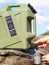 5 Gallon Water Jug with Spigot Camping Water Container Water Bucket BBQ Supplies