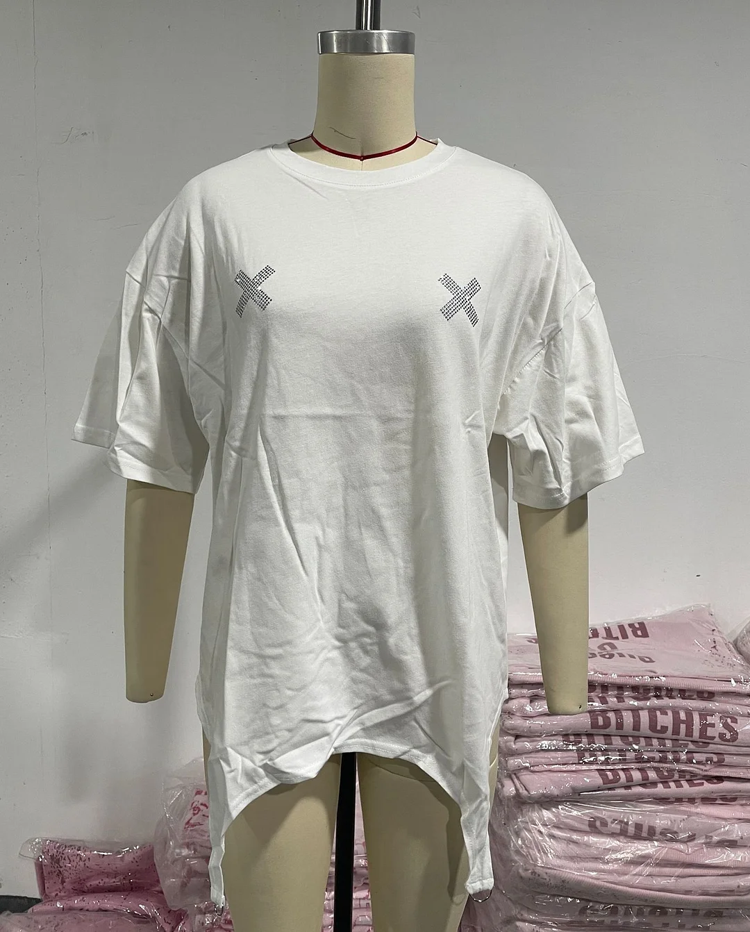 Athvotar Athvotar Blouse Women Wear Four Seasons Fashion Irregular Long-Sleeved T-Shirt Hot Girls