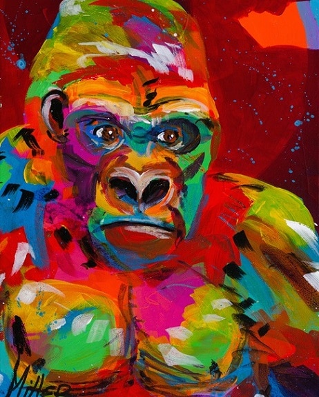 

Gorilla – Paint By Numbers - 40*50CM, 501 Original