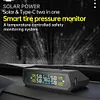 Solar/USB Powered Tire Pressure Monitor System with 4 Sensors for Trailers Cars