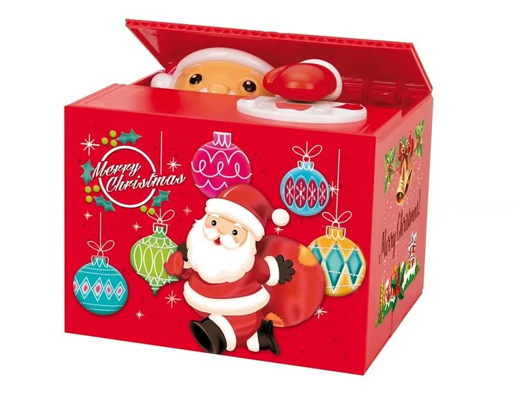 (EARLY CHRISTMAS SALE) Santa Saving Money Box