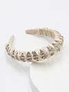 Vintage Transparent Crystal Hair Band Headwear