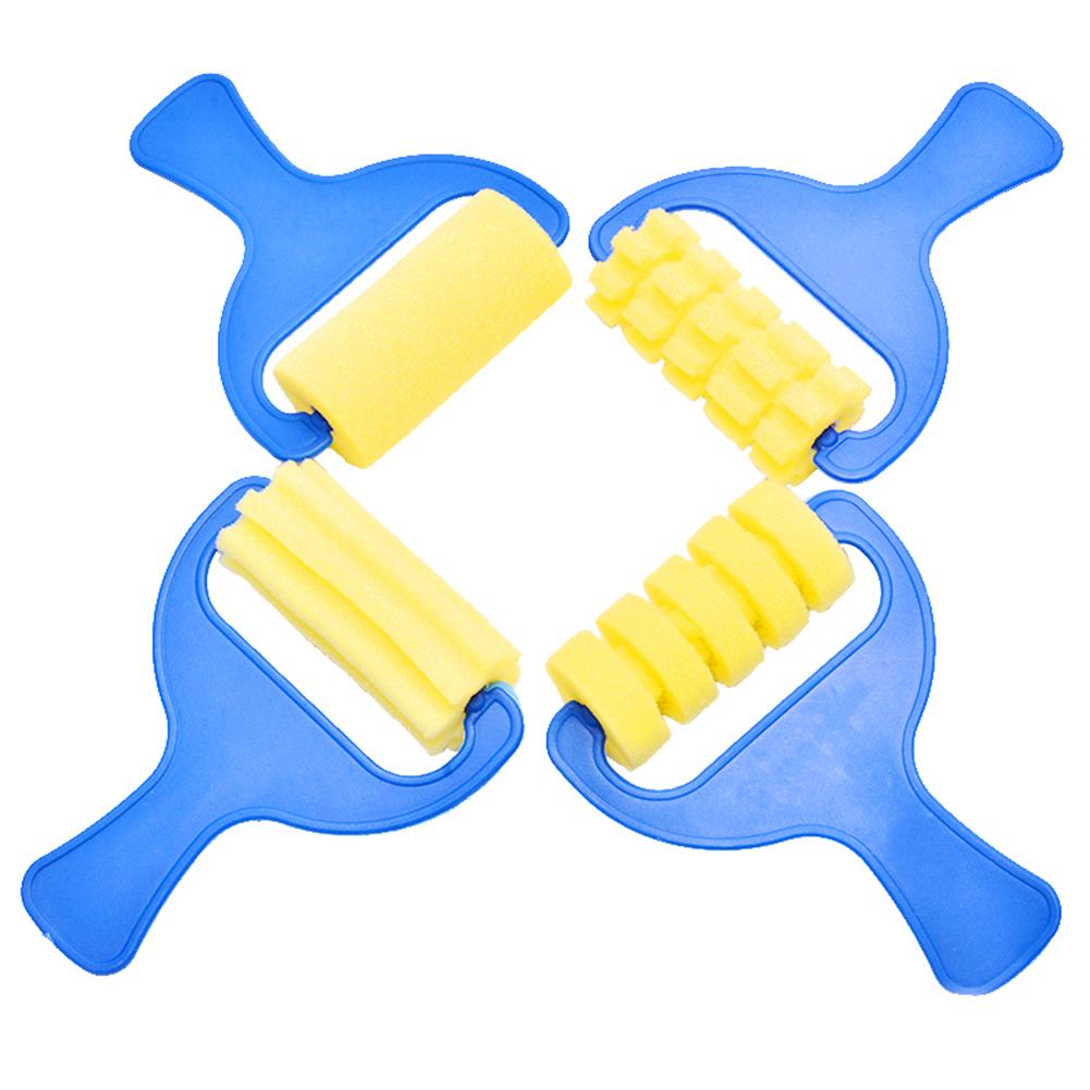

Sponge Brushes Kids Painting Toy Art Drawing Roller School Diy Art Supplies, 501 Original