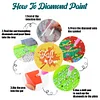 8PCS DIY Acrylic Round Diamond Painting Coasters Kits (Halloween Gnome)