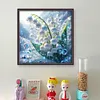 Lily Of Valley-11CT Stamped Cross Stitch 40*40cm/15.75*15.75in