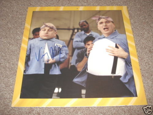 Verne Troyer Austin Powers Signed Calendar Photo Poster painting 12x12 PSA or BAS Guaranteed #1